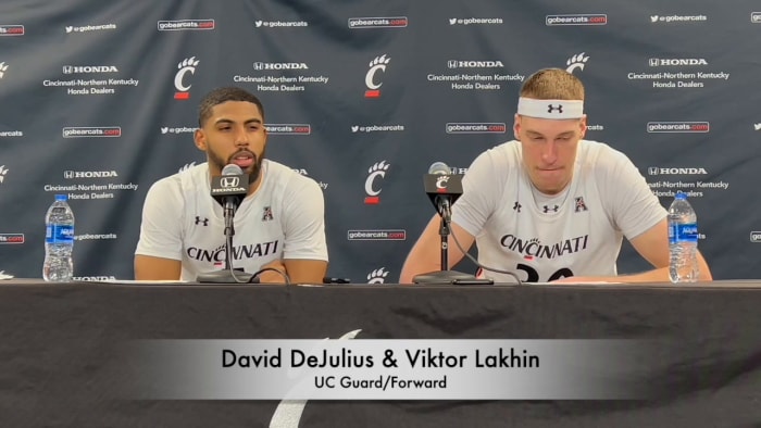 David DeJulius-Viktor Lakhin UCF Postgame
